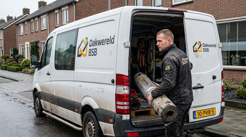 Detail van hetzelfde project door Dakwereld BSB.